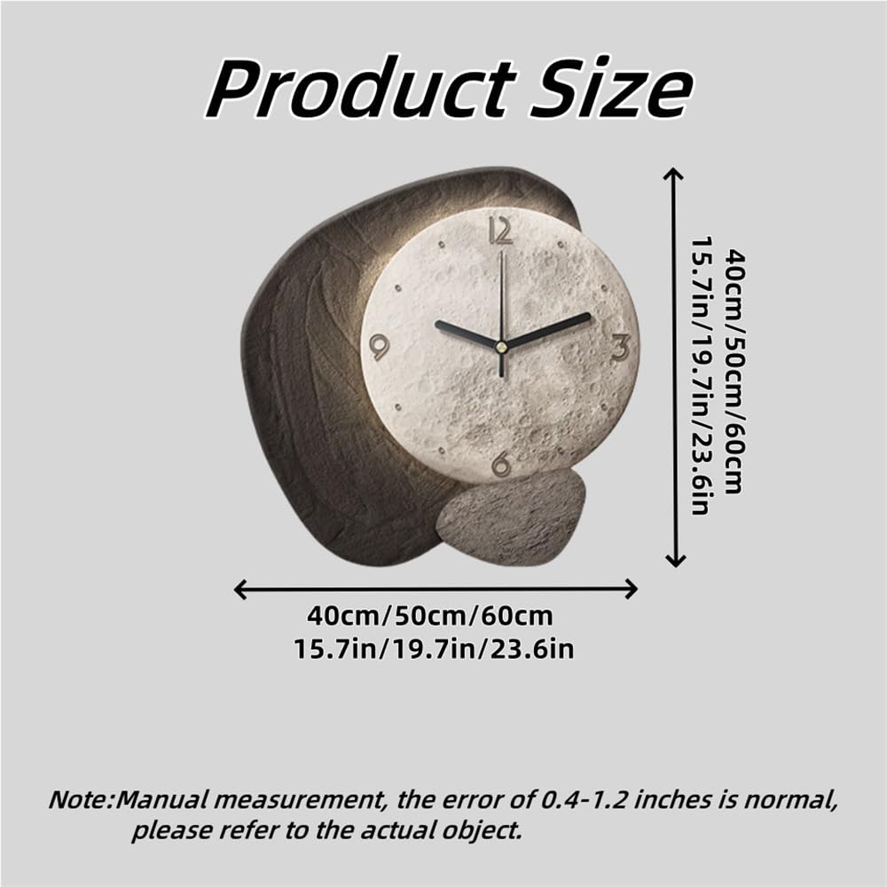 Amazon.com: FDGFRGG Modern Wall Art Decor Clock, Sandstone