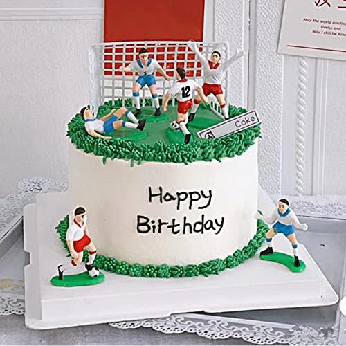 Kytpyi Football Cake Decorations, Football Cake Topper, Football Themed Cake Decorating Kit Create Spectacular Sports Themed Cakes for Birthdays and Team Parties