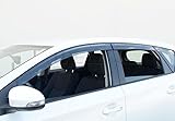 WellVisors Window Visors Wind Deflectors Compatible With Toyota 2016-2017 Corolla iM/Scion iM Premium Series Rain Guards 3-847SC005