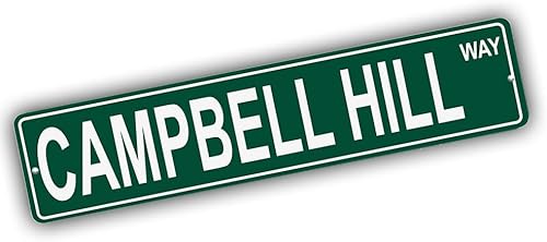 Vista 184 de Ohio Mountains Pick Your Mountain Compatible/repuesto para Ballards Hill United States Mountain Aluminio Metal Tin Street Sign Style decoración