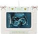 Hallmark Keepsake Christmas Ornament 2020 Year Dated Worth the Wait Baby Sonogram Porcelain Photo Frame