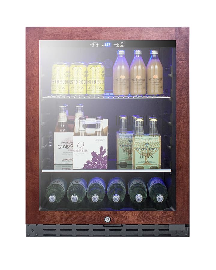 Summit 24” Beverage Center, 4.2 cu.ft. Capacity, ADA Compliant, Panel Ready*- ALBV2466PNRLHD (Left Handed Door Swing) *Panel not included on Fridge.com