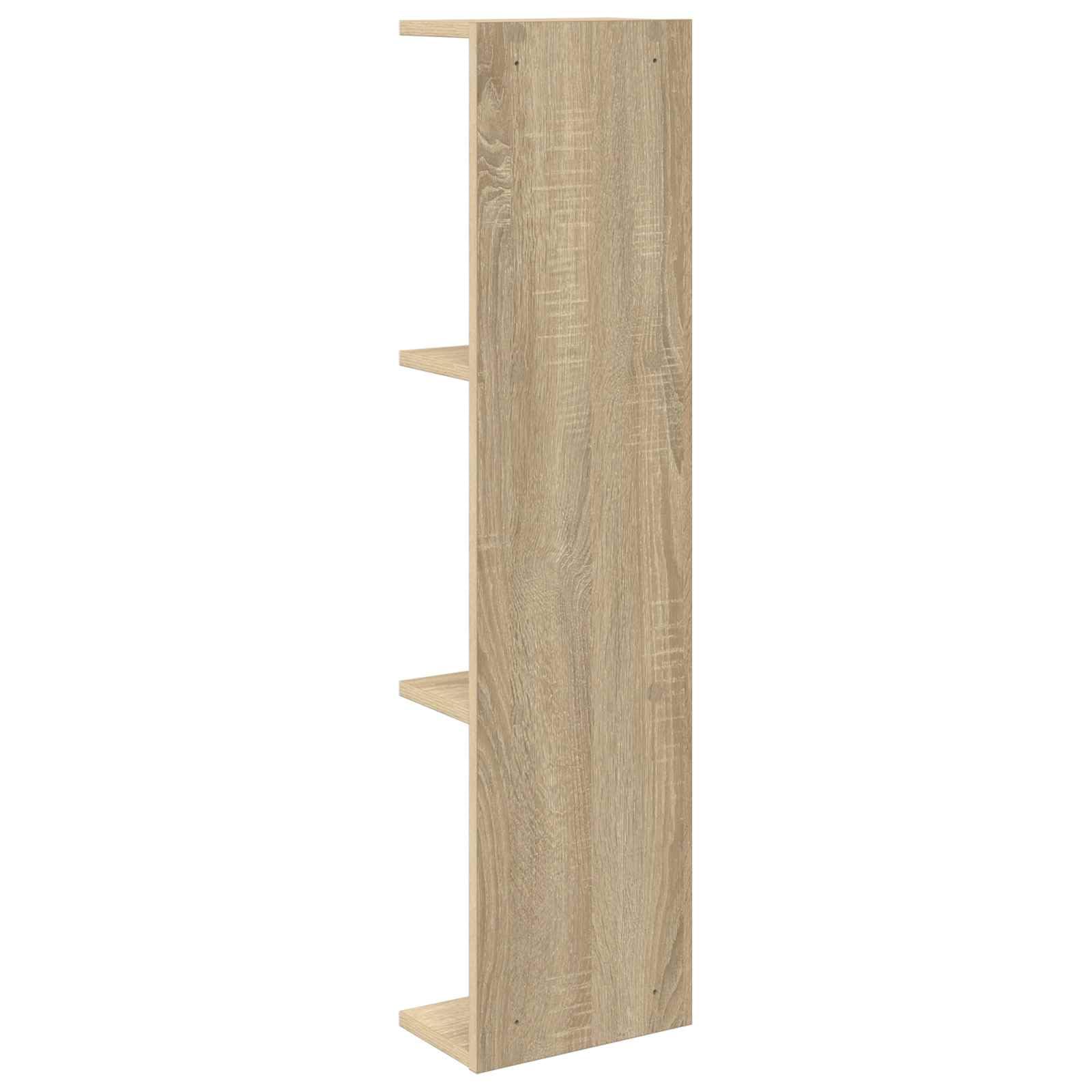 2 mensole da parete in rovere Sonoma, 22 x 15 x 100 cm, per soggiorno, camera da letto, cucina, bagno, corridoio, bambini, ufficio, salvaspazio, decorazione