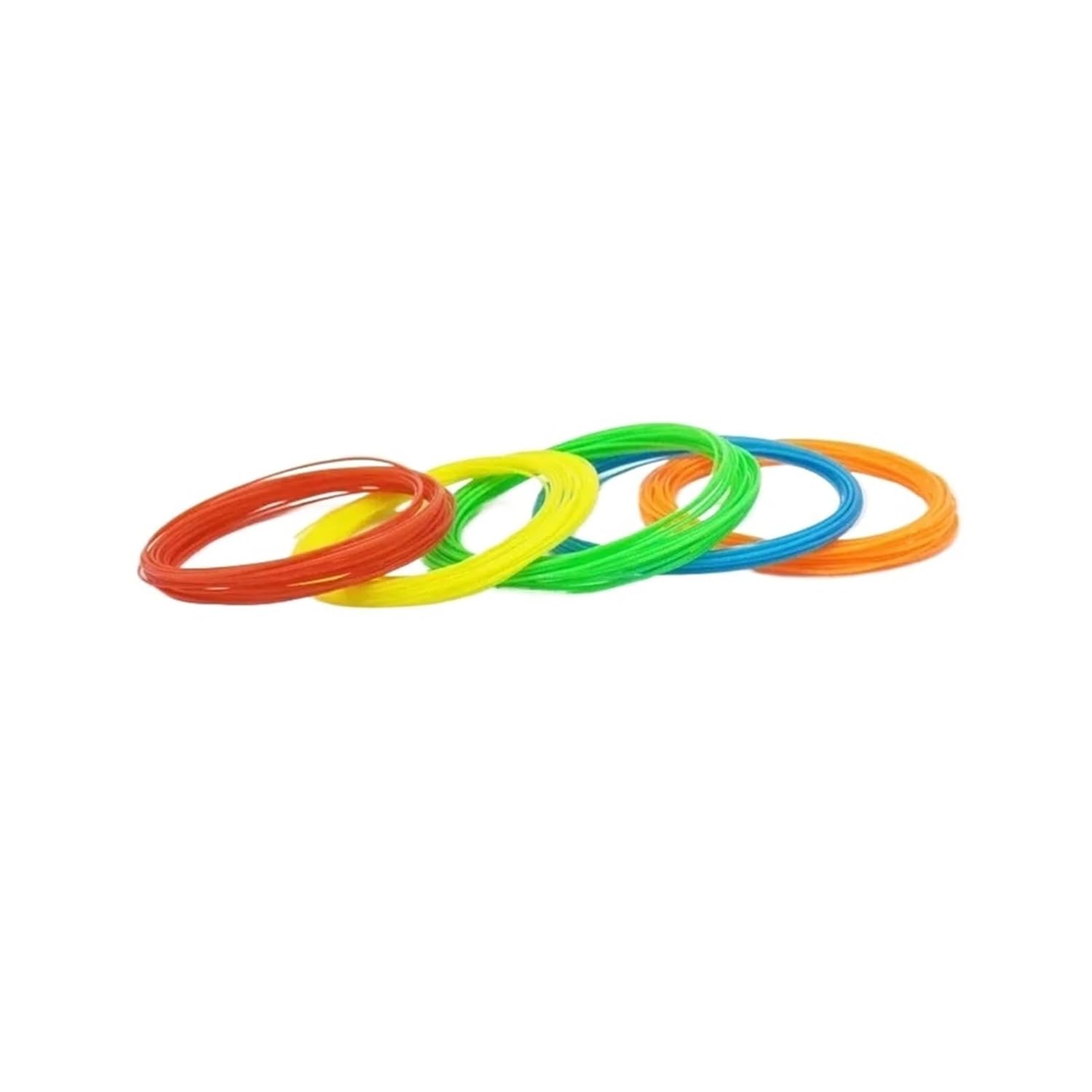 10 Metre PLA 3D Print Filament 1.75mm Material Printer Pen Temperature Glowing Filaments(10M 20 Random Color)