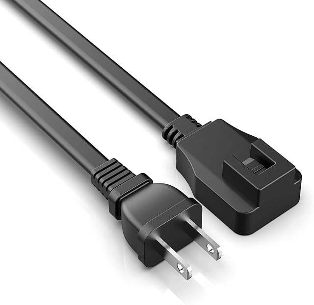 [Only Compatible for WOTOBEUS Charger] 100W 130W 200W Charging Station Power Adapter WOTOBEUS AC Extension Cable 5ft 1.5M 100-240V 9A Max 50/60Hz Power Cord
