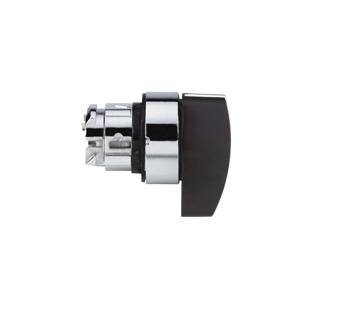 Schneider Electric, Harmony, ZB4BJ5, Black Selector Switch Head Ø22, 3-position spring return