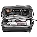 Peak Design Wash Pouch, Black, Weatherproof Travel Toiletry Bag, Upright or Hanging Dopp Kit with Pockets, Magnetic Toothbrush Pocket, Wide UltraZip Opening, Toiletry Bag for Men and Women