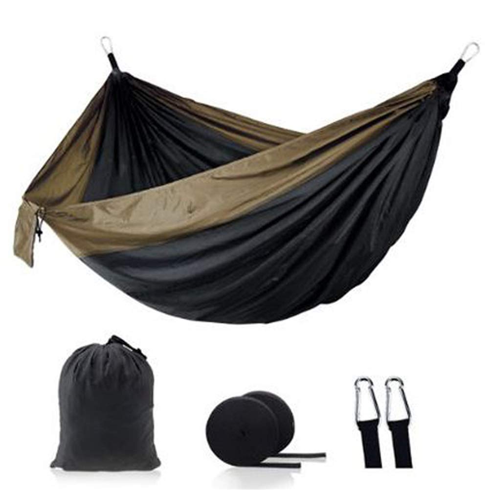 Hamac de camping double en nylon robuste et durable pour un repos haut de gamme