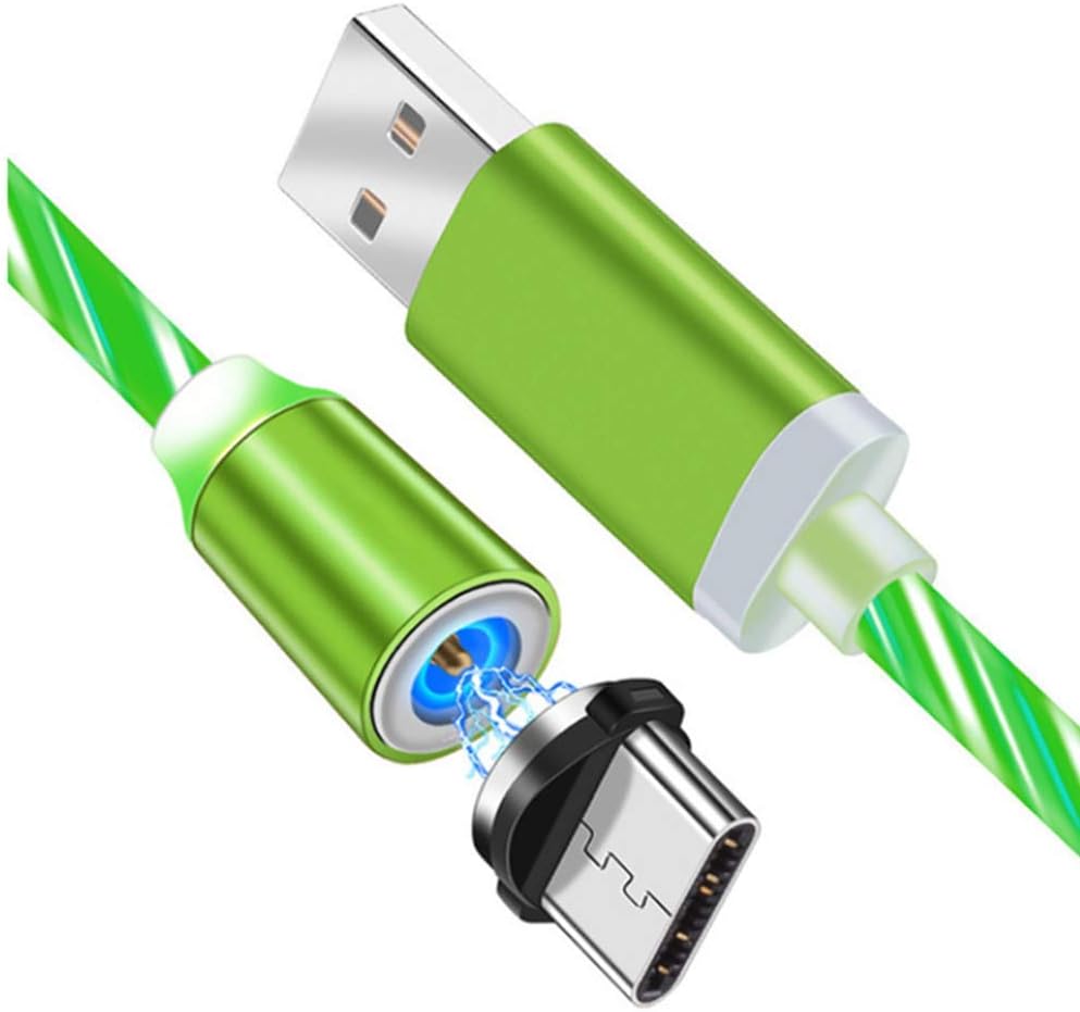 Macbook Ladekabel Leuchtet Grün Lädt Aber Nicht Vialex Typ C Magnetisches Ladekabel LED Fließendes Streamer Ladekabel