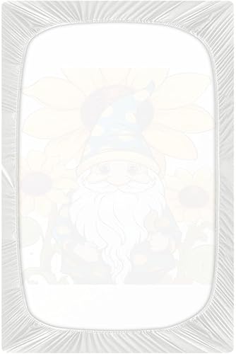 Miniatura 3 de Fitted Crib Sheets Gnome Sunflower Baby Crib Sheets for Boy & Girl Toddler Mattress Sheets 21216285