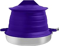 Vista 20 de SplatterDom - Protector contra salpicaduras para ollas y sartenes de 8 y 10 pulgadas (20 y 9.8 in), plegable, ajustable, reversible, apto