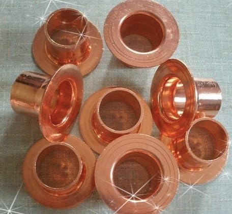 4Pieces/Lot Inner Diameter:22mm Copper Flange Lining Core Direct Pipeline Joint Flange