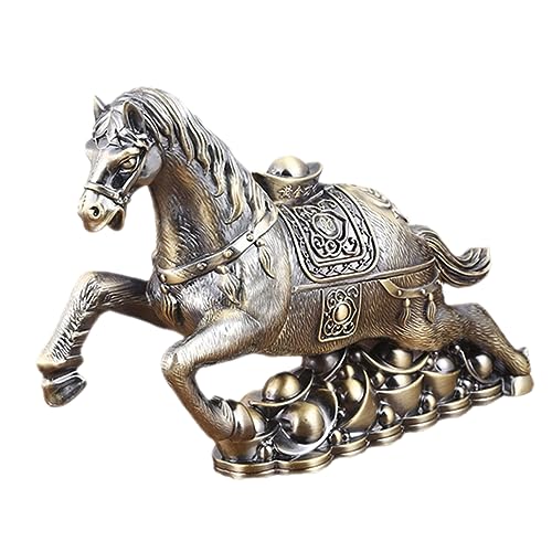 Uonlytech Cendrier De Table Forme De Cheval Cendrier à Cigarettes avec Couvercle pour Maison Et Bureau