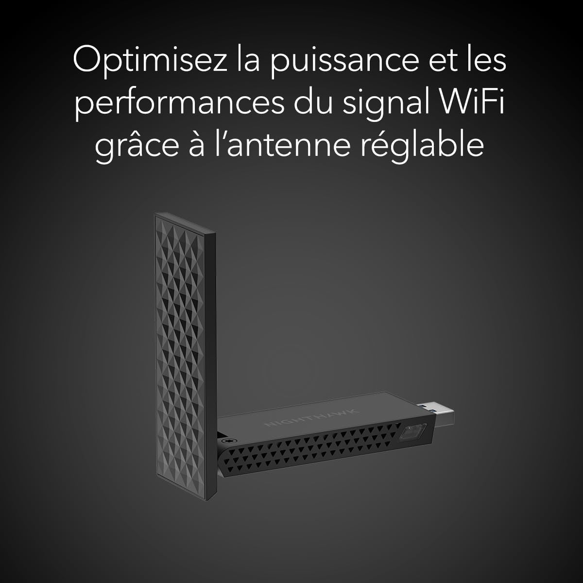 NETGEAR Adaptateur USB 3.0 Nighthawk WiFi 7 (A8500) Clé WiFi 7 BE5000 Tribande 6 GHz