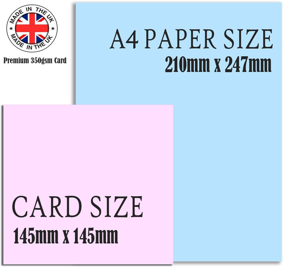 Anime Gothic Girl Greeting Card - Cute Goth Girl Birthday Card 145mm x 145mm - Image 4