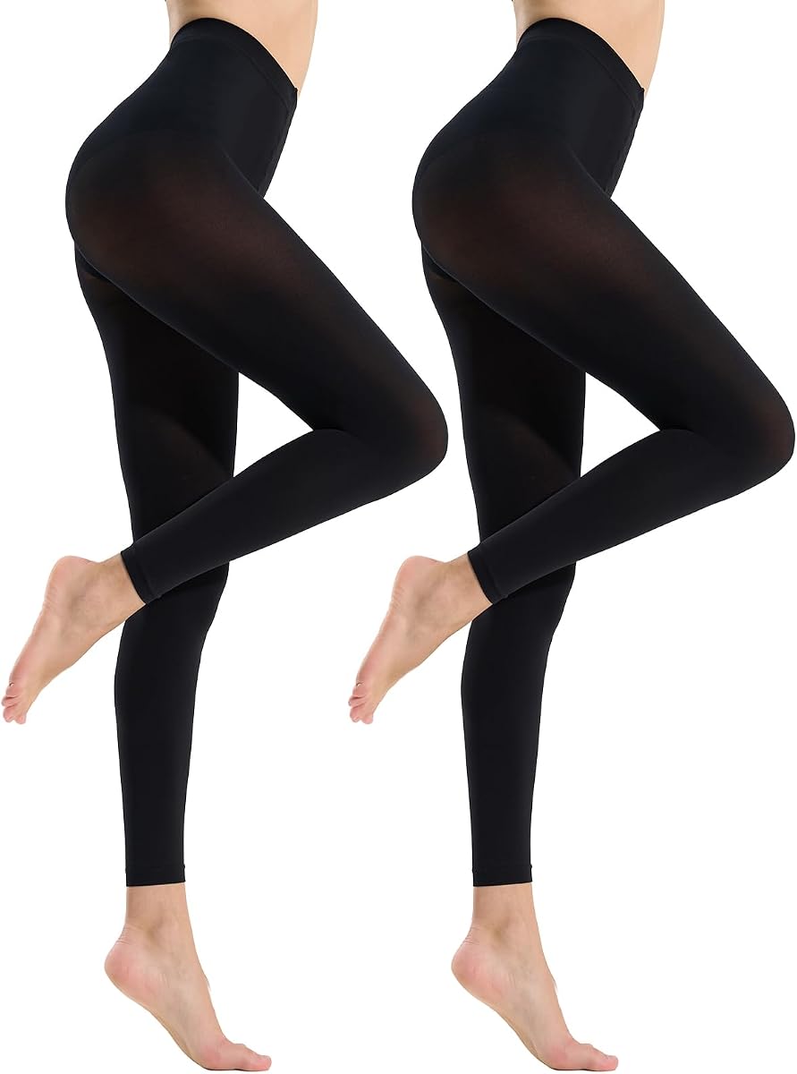 Medias sin pies para mujer debajo del vestido, medias de danza de ballet 40D