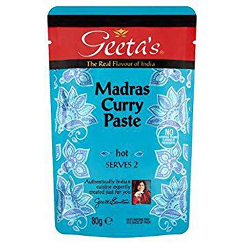 Geeta´s Madras "hot" Curry Paste 80g Cover