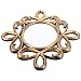 GARNECK Specchio da Parete Decorativo 3 Pezzi Specchi da Appendere Vintage in Stile Nordico per Camera da Letto Bagno Soggiorno Comò Arredamento