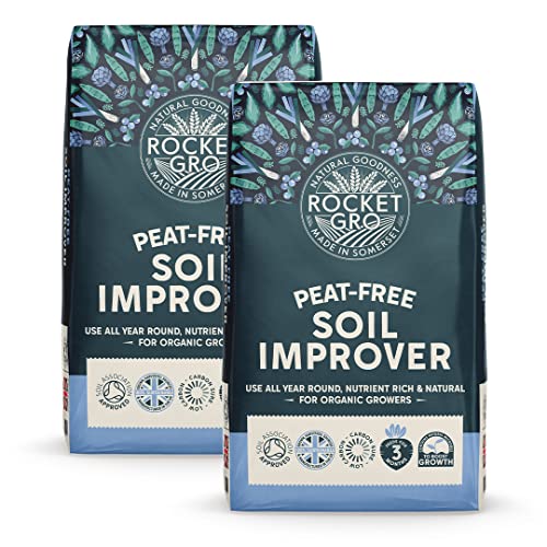 RocketGro Peat-Free Soil Improver 2 x 40L