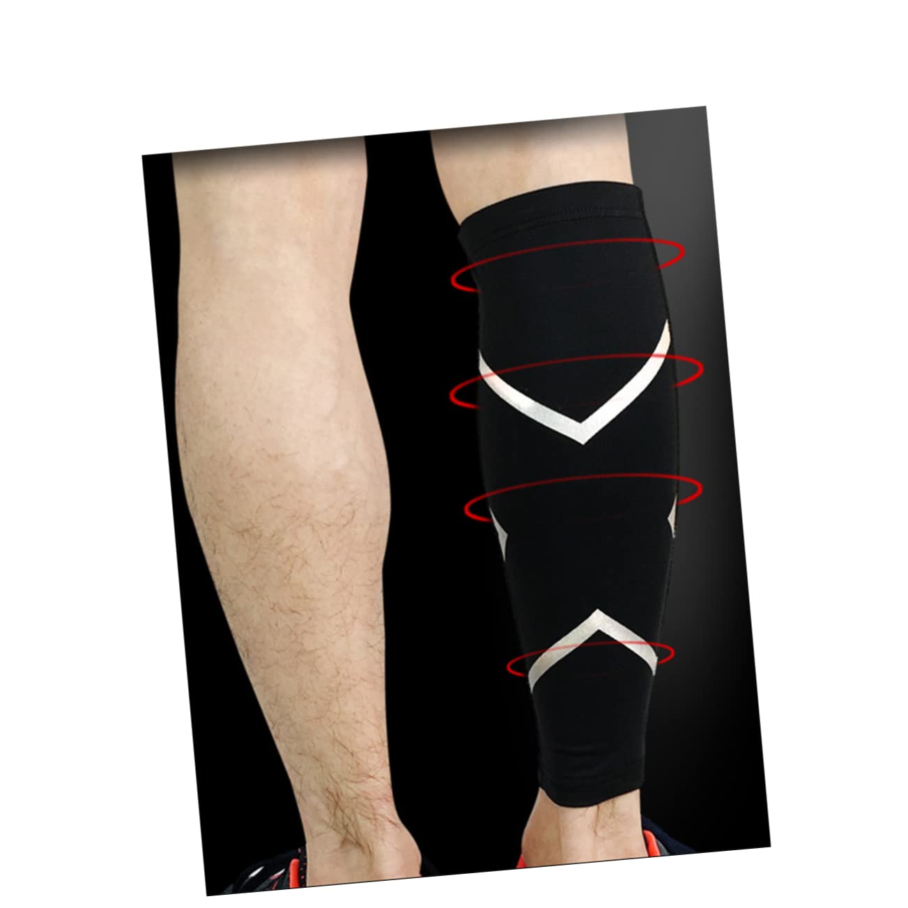 KOMBIUDA Basketball Shin Guards Calf Guard Sports Shin Guard Calf Sleeves Calf Compression Sleeve