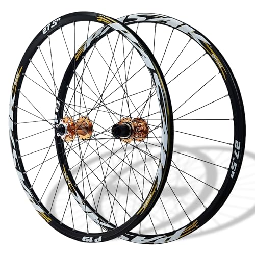 26/27.5/29C` }EeoCNpzC[Zbg NCbN[X 100/135mmm A~ tg2 A5xAO fBXNu[L 32H nu 7/8/9/10/11/12Xs[hJZbgp(Gold,26IN)