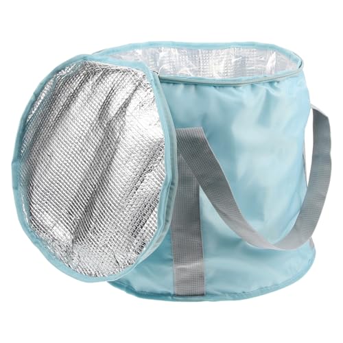 Bañera portátil plegable para pies con asa para llevar miniatura 1