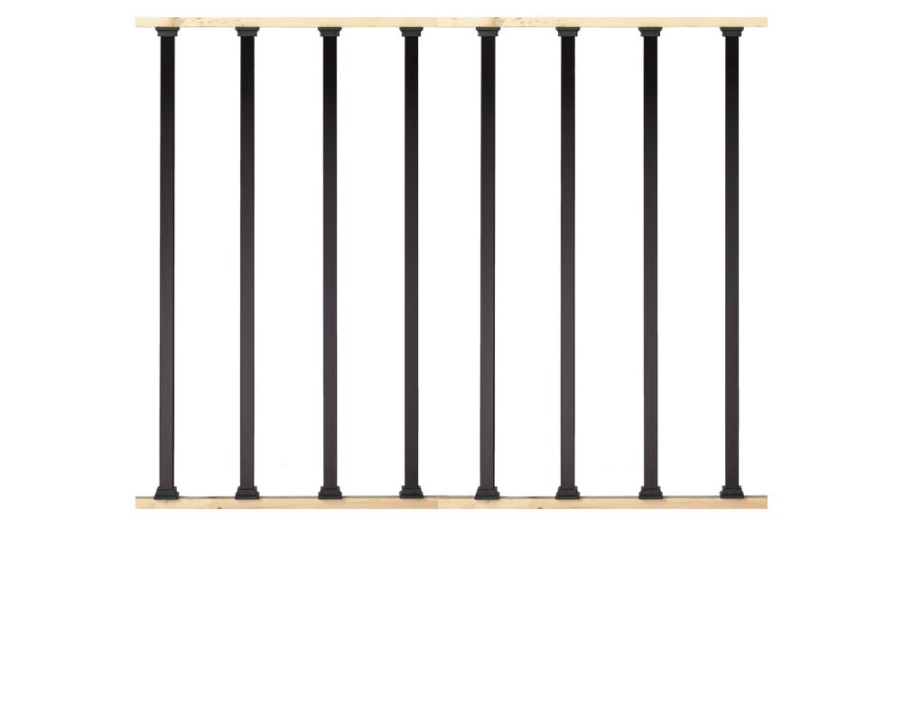 DeckoratorsAluminum Powder Coated Balusters - Estate Black 32in.- 100pk