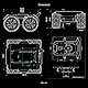 Waveshare Wave Rover Flexible and Expandable 4WD Mobile Robot Chassis, Full Metal Body, Multiple Hosts Support, with Onboard ESP32 Module