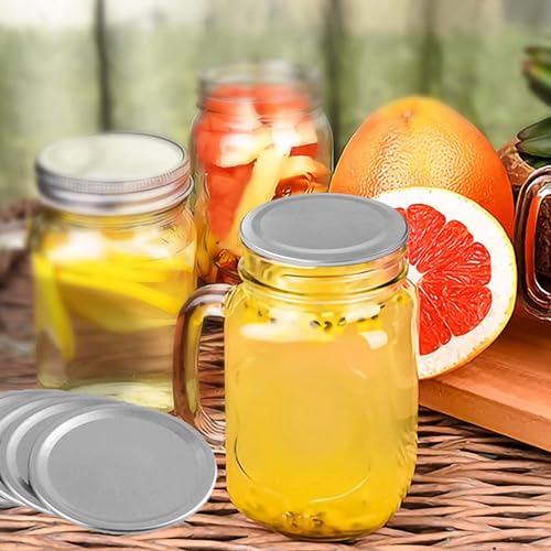 Couvercles de bocaux étanches 86 mm avec joints silicone pour conserve