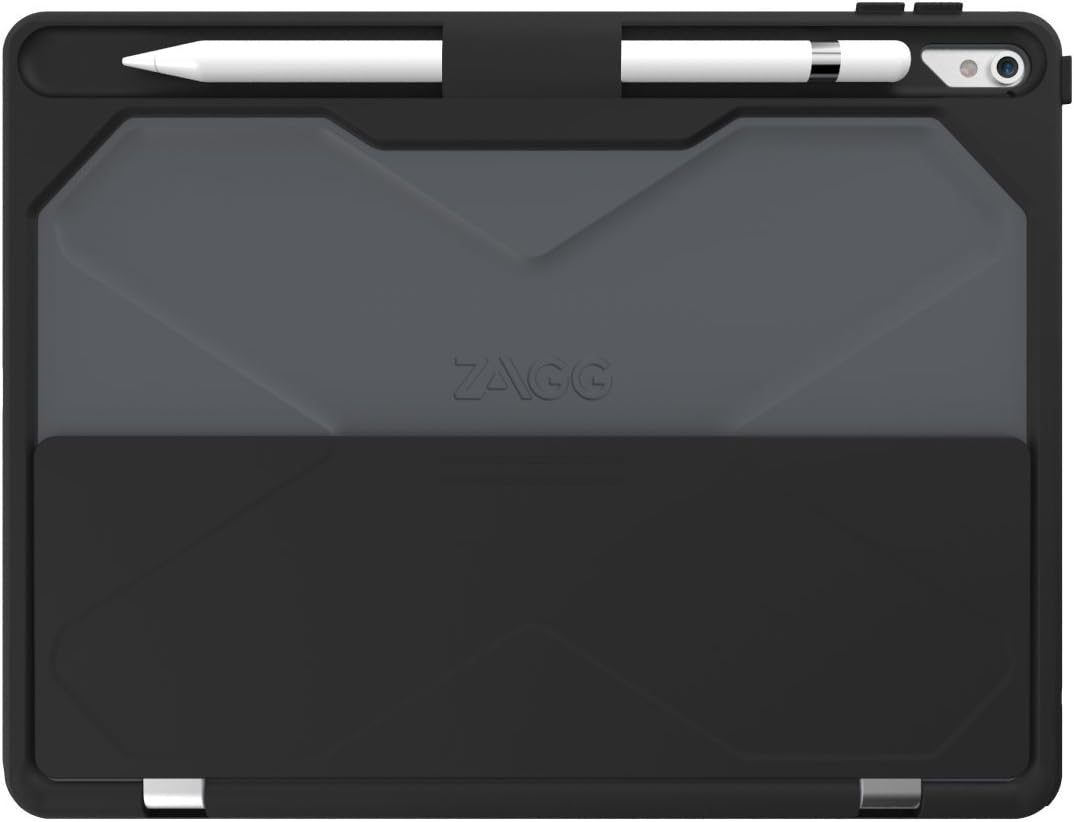 80% Off Discount ZAGG Rugged Book Pro | Magnetic-Hinged | Multi Pairing | Durable stand Case & Detachable Wireless Backlit Keyboard | for Apple iPad PRO 9.7-inch [4th Gen 2016] & iPad Air 2 | - Black