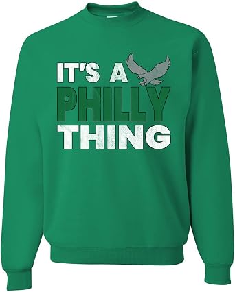 Wild Bobby PHI Crewneck Sweatshirt Unisex Fantasy Football Sports Fan Pullover | Soft Cotton Blend Graphic Sweatshirt