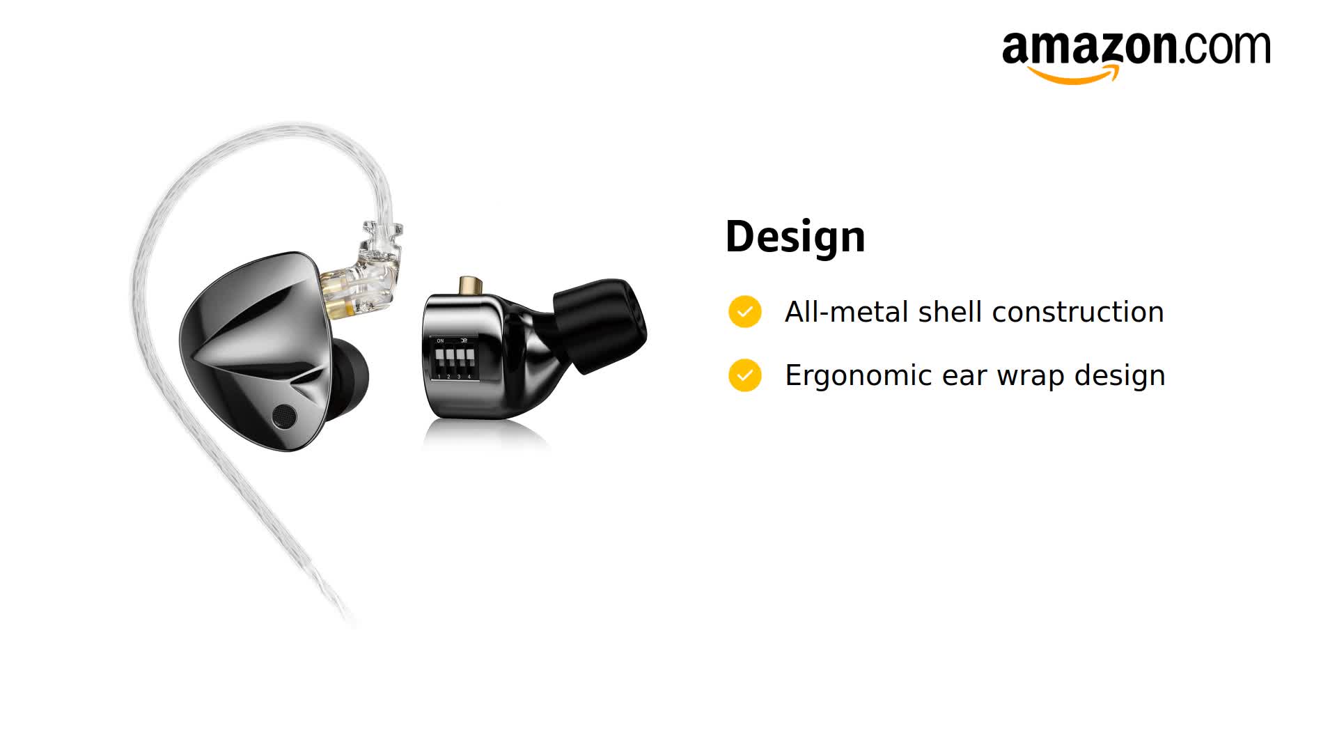 Amazon.com: KZ DFi Tunable IEM Eabuds for Audiophile,KZ HiFi