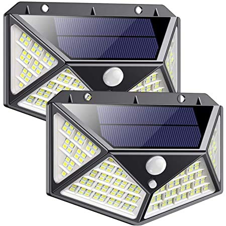 Luce Solare LED Esterno,【2200mAh-Risparmio
