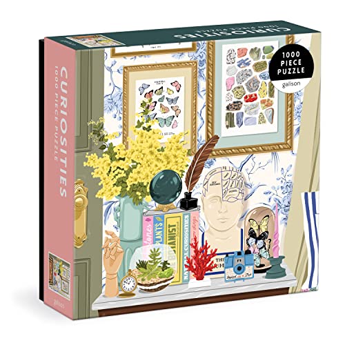 Puzzle de 1000 piezas Galison Curiosities multicolor, el regalo original perfecto