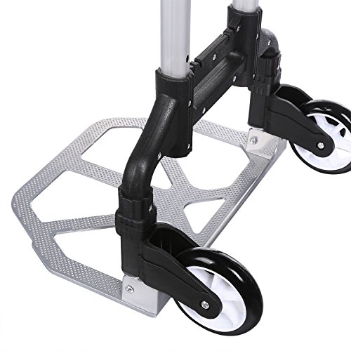 Carretilla plegable de aluminio capacidad 150lbs miniatura 6