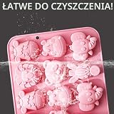Silikonowa Forma do Pieczenia ze Zwierzętami, Zestaw 2 szt.