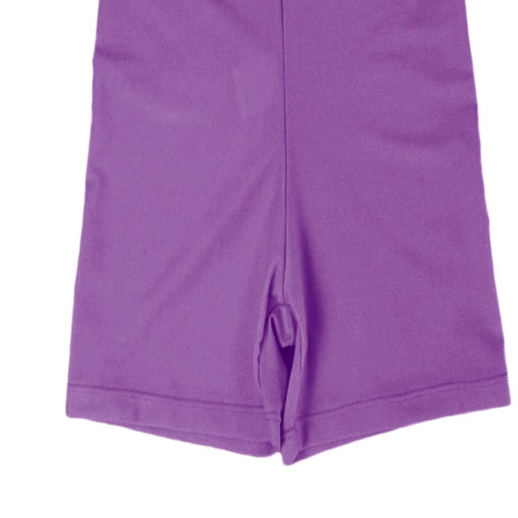 BNF®Women Stretch Spandex Gym Skinny Mini Shorts Hot Pants 3XL - Dark Purple Activewear-image-18