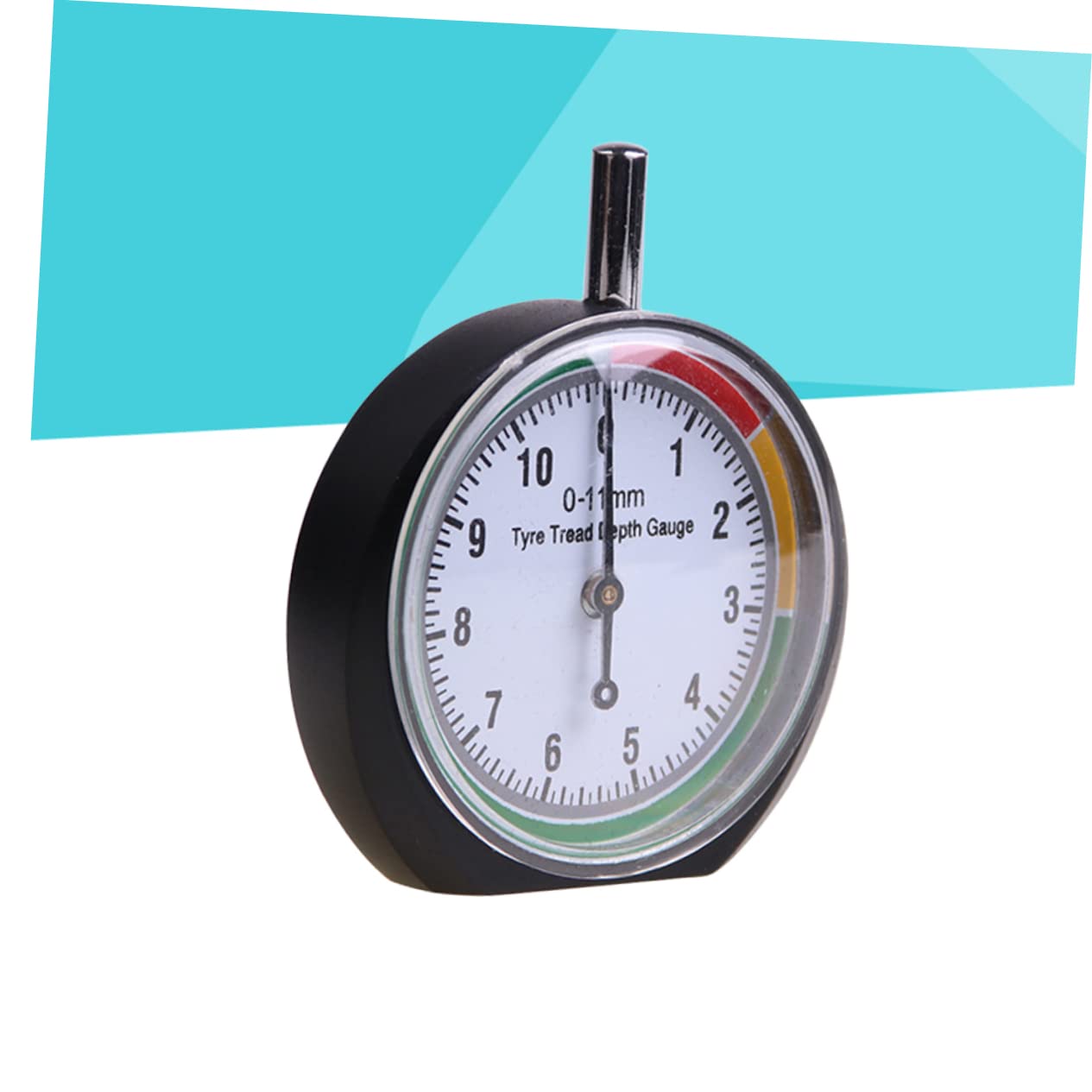 3pezzi Tyre Tread Depth Gauge Strumento Misurazione Profondità Battistrada Pneumatici Facile Design e