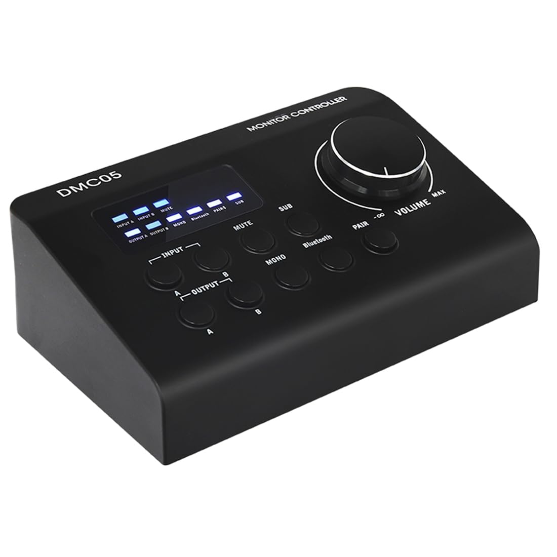 Controlador de Monitores de Estudio Controlador Bluetooth Controlador para Escuchar y Grabar