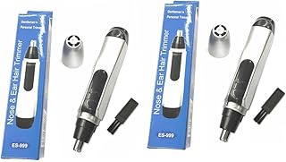 Beaupretty 2 Pçs Aparador Manscape Para Homem Aparador Elétrico Máquina De Cortar Cabelo Nariz Para Homem Cortador De Cabelo Nariz Aparador De Cabelo Elétrico Limpeza De Cabelo Nariz