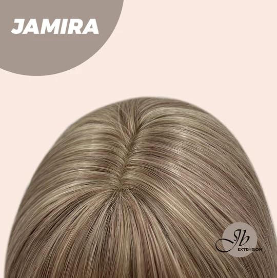 Miniatura 6 de JAMIRA - Peluca ondulada gris de 24 pulgadas con flequillo, pelucas largas y rizadas sin pegamento para mujer, pelucas sintéticas naturales para uso