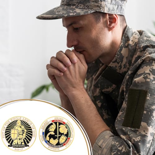 Monedas Armor of God Metal para Colección Pack 20 Pzs miniatura 5