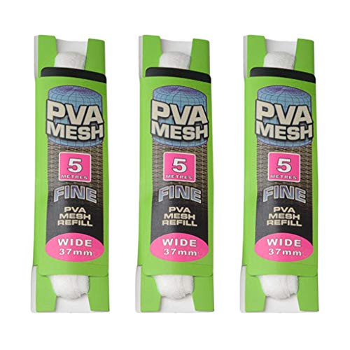 LEIPUPA 3 Peças 5 Metros 37 Mm Rede de Isca de Pesca Recarga Acessórios de Meia Bolsa de Malha