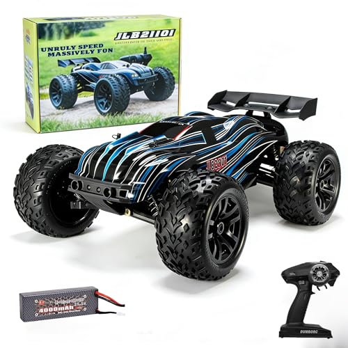 Jlbracing Cheetah 21101 1:10 RTR Brushless RC Truck, 80km/h High Speed with 120A ESC, 4WD...