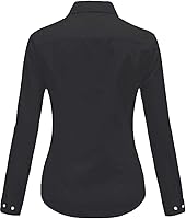 Vista 3 de Womens Oxford Shirts Button Up Shirts for Women Business Casual