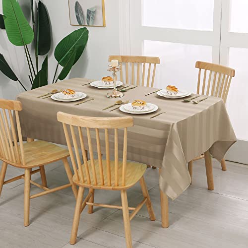 Nappe exterieur impermeable de table rectangulaire jardin 130x260 - 3