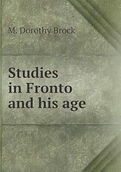Paperback Studies in Fronto and his age Book