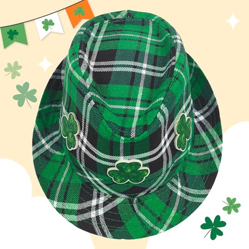 Sombrero Verde St Patrick Día Disfraz Leprechaun miniatura 2