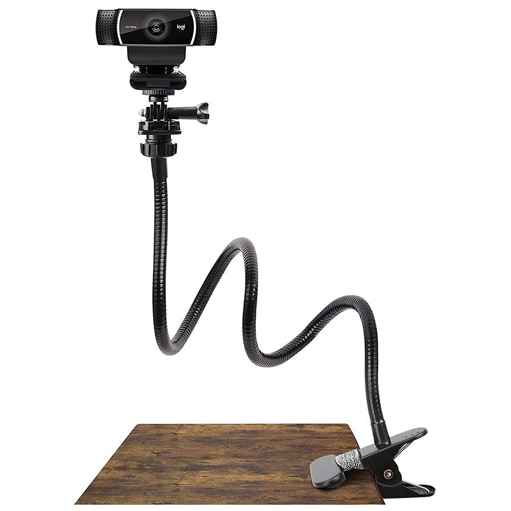 SHAPOKY Support flexible pour webcam C930E, C930, C920, C922X, C922, C925E
