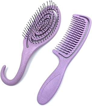 ピンク ヘアブラシ&ヘアコームセット　くし 髪の毛　サラサラ Amazon | MDSTYLE コーム くし レディース 髪の毛 サラサラ 粗め